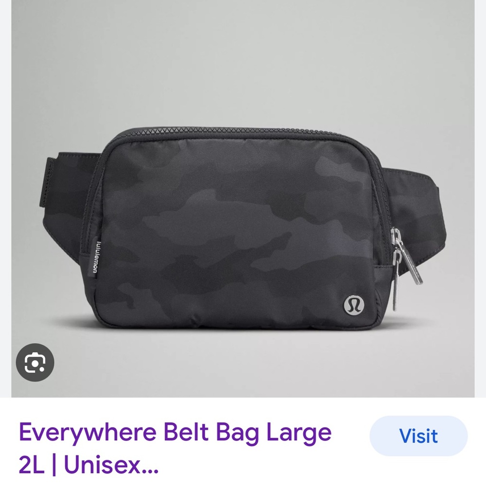 COPY - COPY - Lululemon Camo 2L Belt Bag